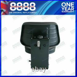 Black Suspension Seat + Height Weight Adjustment for Case International Tractor