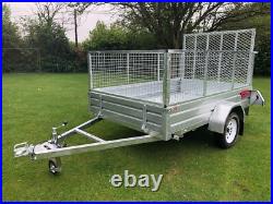 Brand New Apache 8X5 Trailer inc Cage Kit & Rear Loading Ramp Flat Pack Kit