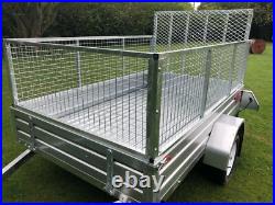 Brand New Apache 8X5 Trailer inc Cage Kit & Rear Loading Ramp Flat Pack Kit