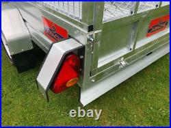 Brand New Apache 8X5 Trailer inc Cage Kit & Rear Loading Ramp Flat Pack Kit