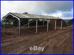 CE marked 60 x 30 x 12ft agricultural, farm, industrial, steel, building