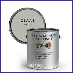 CLAAS WHITE Tractor Machinery 5L 1K Enamel Direct Gloss