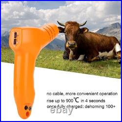 CaHO Dehorner Iron HOoodless Fast Heating Cattle Lamb Farm Dehorning To