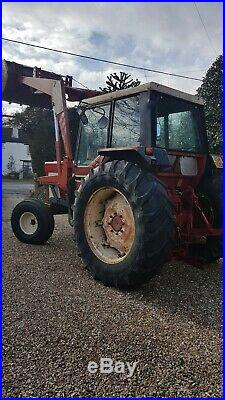 Case international 995 xl tractor Not Ford Massey Deere Zetor. Front loader