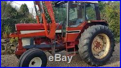 Case international 995 xl tractor Not Ford Massey Deere Zetor. Front loader