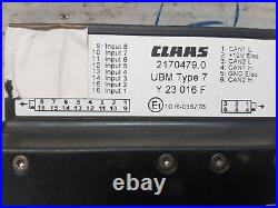 Claas Axion 800, 900, Arion 400, 500, 600 Series 640 Ecu Ubm Type7 0021704790