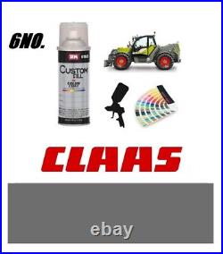 Claas Telehandler Tractor Grey Paint 6no. Endurance Enamel Paint 400ml Aerosols