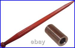 Conus 1 or Conus 2 Tine & Bush set. Bale Spike Muck Fork Grab Loader Tractor