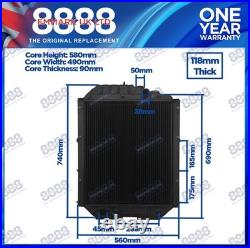 Copper Brass Radiator 81862952 fits Ford New Holland tractor 7840, 8240, 8340