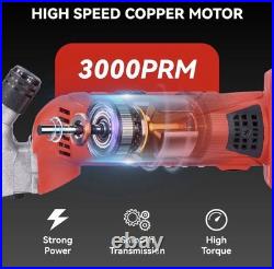 Cordless Sheep Shears, 6 Speeds, 500W, 3000 RPM 2 x 3.0Ah Battery, Goat Shearing
