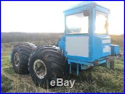 County 1184 Forward Control boughton winch tractor with rear blade & terra tyres