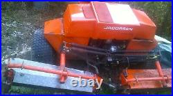 Cylinder mower triple diesel Jacobson Triking Kubota engine 11 blades fine cut