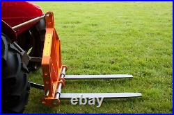 D700 Pallet Forks (700kg Capacity) 3 Point Linkage For Compact Tractors