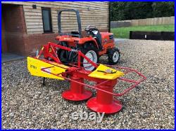 DRUM MOWER 1.35m mini COMPACT TRACTOR / 12 MONTHS WARRANTY