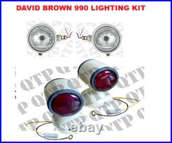 David Brown 990 Complete Lighting Kit No Cab Full Set Head Side Rear Lamps