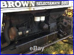 David Brown 990 Selectamatic Tractor 1966 D Reg