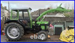 Deutz tractor D6206s Vintage Tractor With Loader Diesel Air Cooled