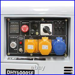 Diesel Generator ELECTRIC START 5.2kw 6.5 kVA Standby Backup ATS Compatible