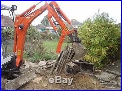 Digger excavator log forestry landscaping Hydraulic thumb grab 1.5T 2.5 ton