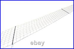 Electric Fence Sheep Netting 50M (Orange Poly Net Double Spike Fencing Posts)