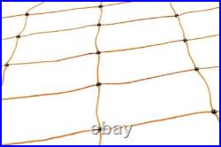 Electric Fence Sheep Netting 50M (Orange Poly Net Double Spike Fencing Posts)