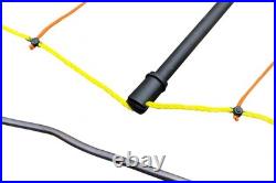 Electric Fence Sheep Netting 50M (Orange Poly Net Double Spike Fencing Posts)