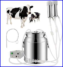 Electric Milking Machine for Cows Cattle Pulse Pump Milker +Massage function