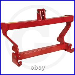 Euro 8 Hooks to 3 Point Linkage Adaptor Attachment Cat 2