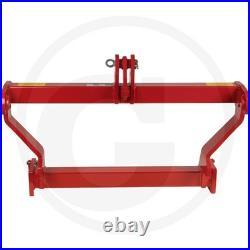 Euro 8 Hooks to 3 Point Linkage Adaptor Attachment Cat 2