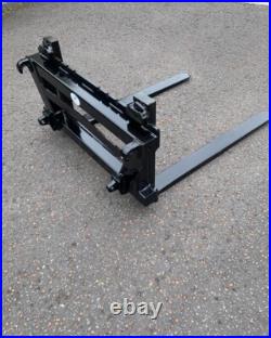 Euro 8 Quick Hitch Pallet Forks