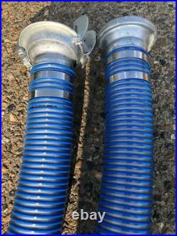 Farm Tanker Waste Water Slurry Hose Pipes Lever Lock Couplings 5mt Long