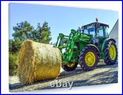 Farm Tractor Canvas Picture Print Wall Art