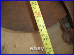 Ferguson 2 Furrow Plough Disk with arm & skimmer holder eye bolt used spare part