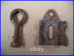 Ferguson 2 Furrow Plough Disk with arm & skimmer holder eye bolt used spare part