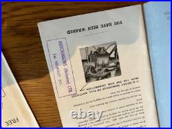 Ferguson TEF20 Instruction book with original greaseproof envelope