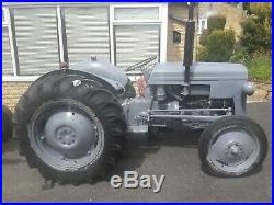 Ferguson Tractor TED 1952 Little Grey Fergie Fully Restored