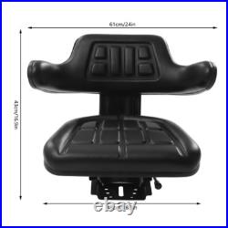 Fit Ford 2000 2600 2610 3000 4000 3600 4600 3910 Tractor Suspension Seat Black