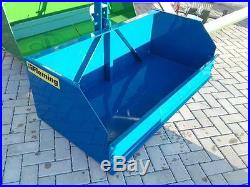 Fleming TB5 Transport Box 1.5m 5' Compact Tractor 3 Point linkage Mounted