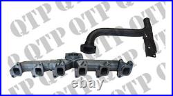 For Ford New Holland Exhaust Manifold & Elbow Kit 7810