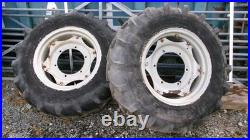 For MASSEY FERGUSON 3075 4wd 13.6 X 24 FRONT WHEELS & TYRES
