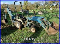 Ford 1220 tractor with loader and backhoe