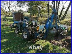 Ford 1220 tractor with loader and backhoe