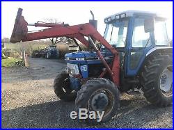 Ford 6610 4WD Tractor & Loader New Holland