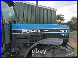 Ford 7840 power star s. L. E tractor