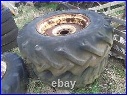 Ford Digger Back Wheel And Tyre 16.9-14 28