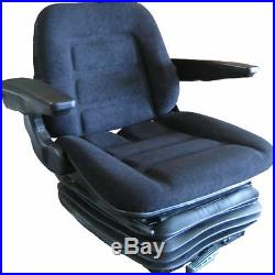 Ford New Holland 7740 7840 6640 8340 8240 Fabric Sq Cab Tractor Suspension Seat