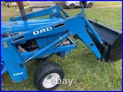Ford New Holland Compact Tractor With Loader And Topper, Hydrostatic