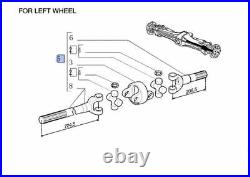 Ford New Holland Fiat 8360, 60, TM, M Series Axle Shaft Left 5174473