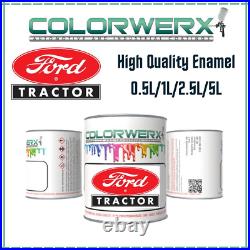 Ford Tractor Blue/Grey Paint High Quality Enamel Spray/Brush 0.5L-5L