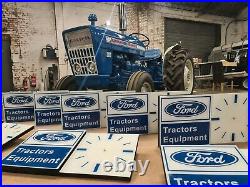 Ford Tractor Clock Reproduction
